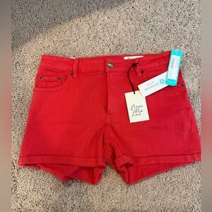 Cosmic Blue Love Jodie Cuff Shorts 28/6